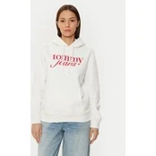 Tommy Jeans Džemperis DW0DW20170 Écru Regular Fit