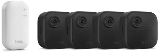 Amazon security camera Blink Outdoor 4 (4 Camera), juodas