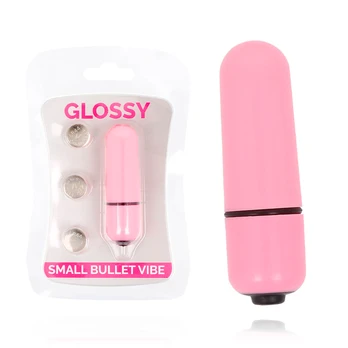 Vibratorius GLOSSY SMALL BULLET VIBE