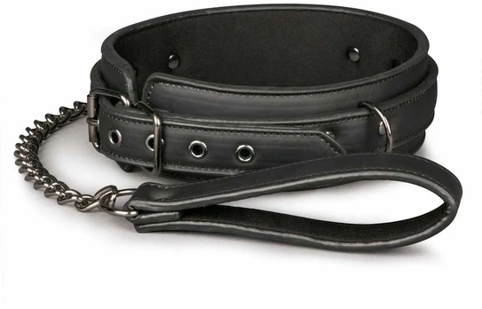 Easytoys Passkey Fetish collar with leash