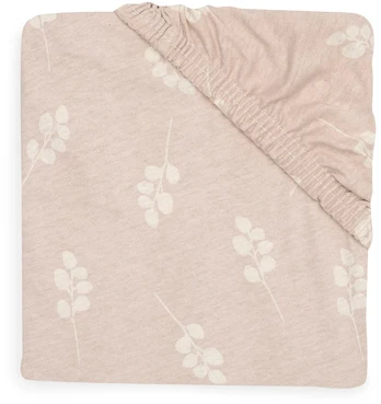 Jollein jersey paklodė su guma Twig Wild Rose