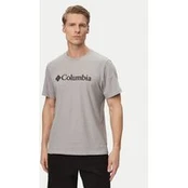 Columbia Marškinėliai Basic Logo™ 2155001 Šviesiai pilka Regular Fit