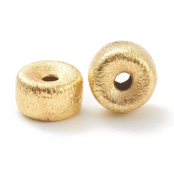 Žalvarinis intarpas 8x4.5 mm. 4 vnt