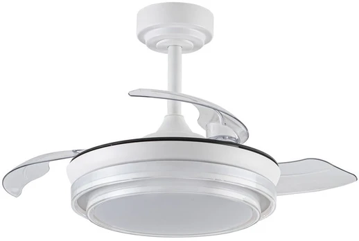 Lubinis ventiliatorius su lempa CristalRecord Lander Mini, 46 W