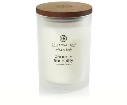 Kvapi sojų žvakė Chesapeake Bay, vidutinė, Cashmere Jasmine, 1 vnt.