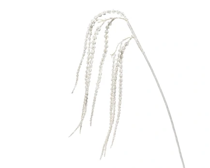 Dirbtinė šakelė Decoris, balta, 52 cm