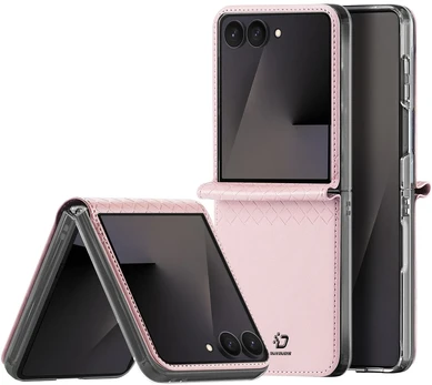 Dėklas DUX DUCIS futerał BRIL do SAMSUNG Z Flip 8 rožinė