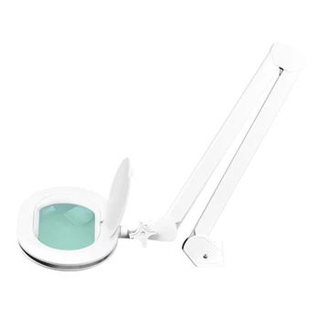 Kosmetologinė LED lempa su lupa 5D 5/10W ADJUSTABLE WHITE