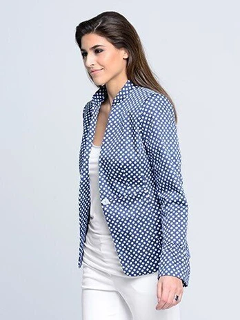 Švarkas moterims Alba Moda 848-1766, mėlynas, 34