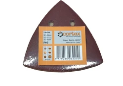 Šlifavimo lapeliai CORTEX Delta, 93 x 93 mm, 5 vnt., P120 kaina
