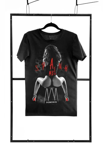 Demoniq T-shirt men juodas S regular