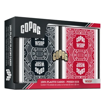 Copag Wsop Jumbo Index Double Plastic žaidimo kortos