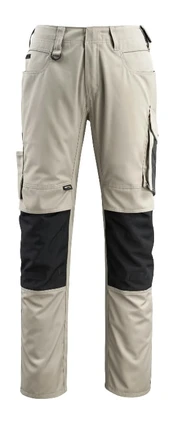 Kelnės MANNHEIM, light khaki/black 82C54, Mascot