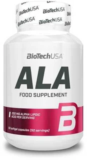 BioTech ALA alfa lipoinė rūgštis 50 kapsulių