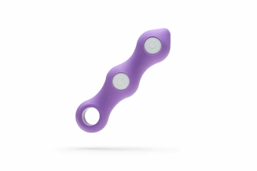 TENGA Vi-Bo Stick Orb Vibrating Intimate Device, Waterproof, Blue
