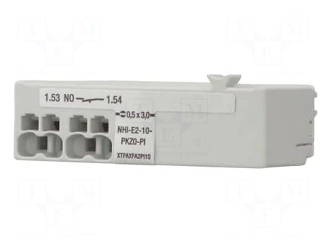 Auxiliary contacts | NO | front | Leads: push-in terminals | PKZ
