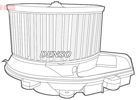 Vidaus pūtiklis DENSO DEA02002
