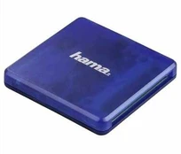 Hama 124131 USB 2.0 multi čtečka karet modrá