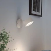 "Philips Bracia" LED lubinis prožektorius su viena liepsna, baltas