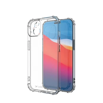 Wozinsky Anti Shock dėklas iPhone 14 Plus permatomas permatomas dėklas