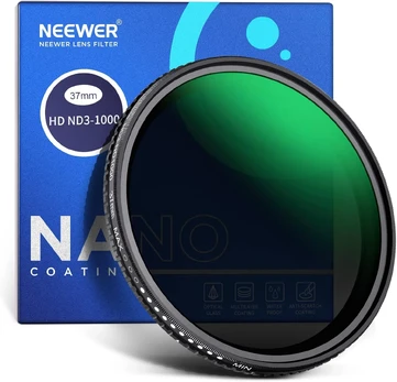 Neewer ND3-ND1000 Variable ND Filter 37mm