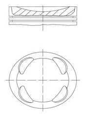 Stūmoklis MAHLE 081PI00104001
