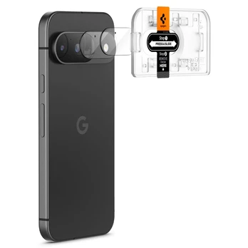 Spigen optik.tr ”EZ FIT” 2-pak do Google Pixel 9 permatomas
