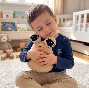 Pliušinis Žaislas Pou 22 Cm Minkštas Pliušinukas