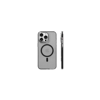 Evelatus Apple iPhone 16 lagaminas MagSafe dėklas permatomas juodas