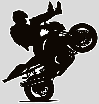 Motociklu Lipdukai stunt viniliniai lipdukai