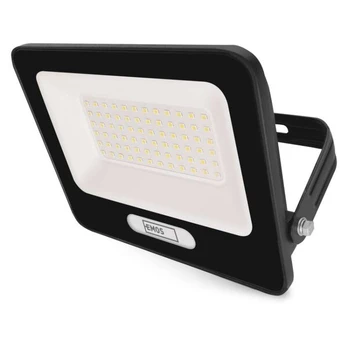 LED prožektorius GLARO 50W 5000lm IP65 NW juodas