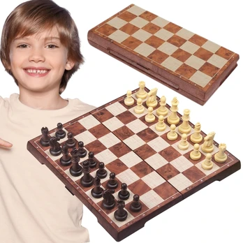 WOOPIE magnetinės šaškės 2in1