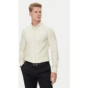 BOSS Marškiniai H-Roan 50544917 Balta Slim Fit