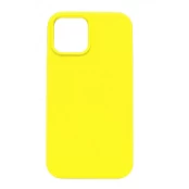 Evelatus iPhone 12 mini Premium Soft Touch silikoninis dėklas Apple Lemon Yellow kaina