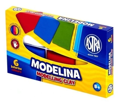 Modelino rinkinys Astra, 6 spalvos
