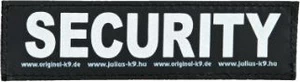 Aksesuaras Julius-K9 Label Security, juoda, 2 vnt.