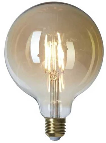 nielsen_light LED 4W GLOBE BASIC Ø125 H170 GYLDENT GLAS