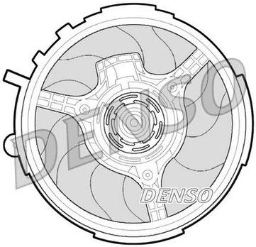 Ventiliatorius, radiatoriaus DENSO DER09061