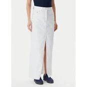 Tommy Jeans Džinsinis sijonas Claire DW0DW20125 Écru Regular Fit