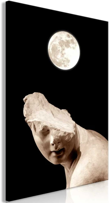 Artgeist Paveikslas - Moon and Statue (1 Part) Vertical
