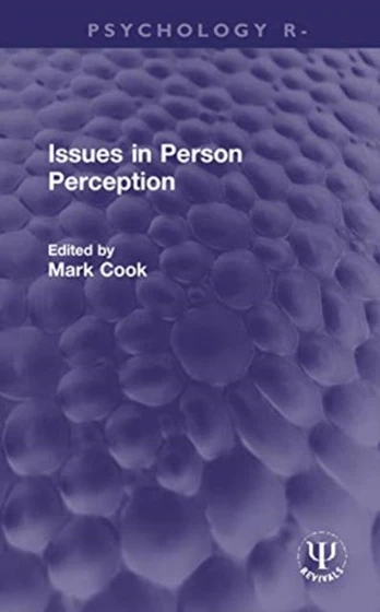 Issues in Person Perception