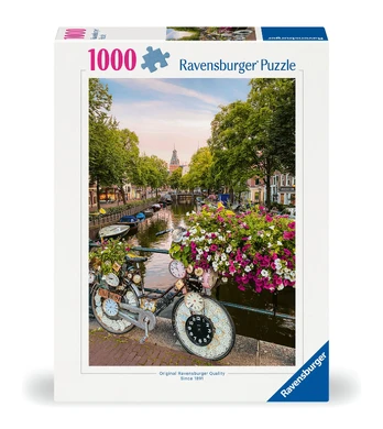 Ravensburger - Puzzle Bicycle Amsterdam 1000p (12000780)
