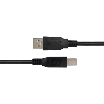 Kabelis DELTACO USB-B 2.0 , 2m juodas