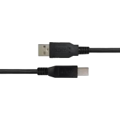 Kabelis DELTACO USB-B 2.0 , 2m juodas kaina