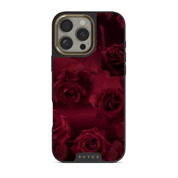 Femme Fatale - iPhone 16 Pro Max Case, Elite Dark (MagSafe) / Gold