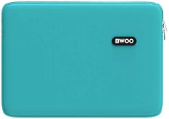 Blue BWOO laptop bag size 14'- light mėlynas kaina