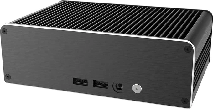 Akasa Newton CWS Intel NUC-Gehäuse, passive Kühlung - juodas