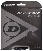 Stygos tenisui Dunlop Black Widow 16G/12m/1.31mm kaina
