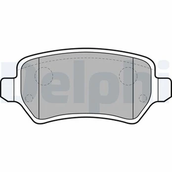 DELPHI LP1681 Brake pad set