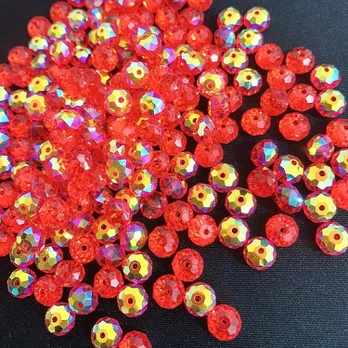 Stiklo karoliukai, 8mm/0.314in 120pcs